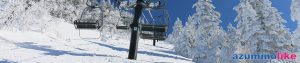 2017/2/28 志賀高原・横手山スキー場：名物の樹氷に囲まれて埋もれたリフト、雪がハンパでなく多い！