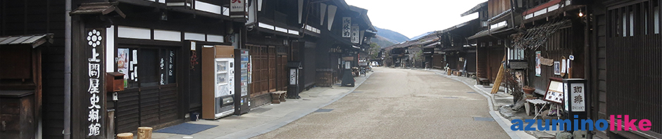 2016/3/7【早春の奈良井宿】塩尻市の奈良井宿は今時分は早春で、観光客はまばらでした。静かな佇まいもいいですね。
