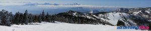 2018/3/12【 志賀高原スキー場】春スキーながら、雪質も景色も最高でした。